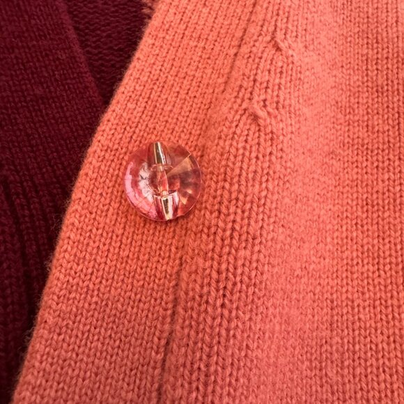 GORGEOUS TWO-TONE CAMI NYC CARDIGAN - Picture 6 of 6